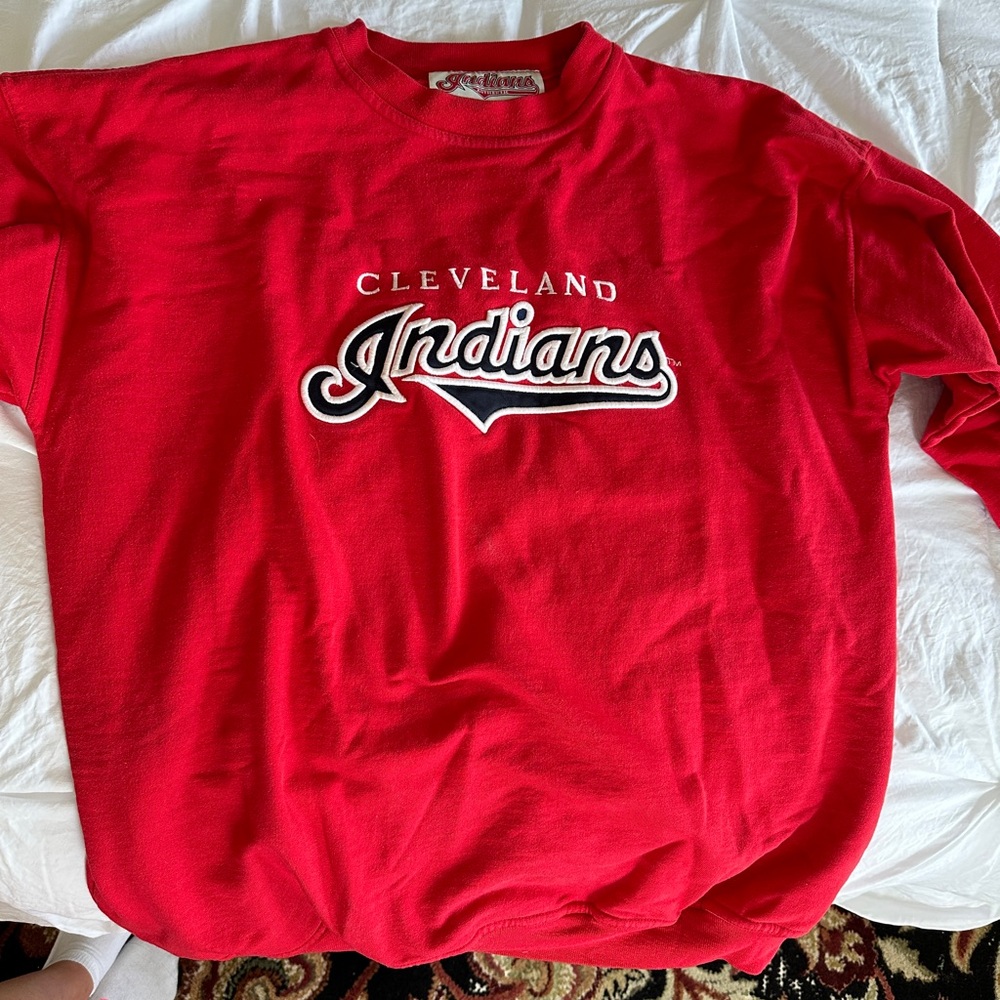 Vintage Cleveland Indians crew neck